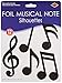 Beistle 55881 12-Pack Foil Musical Note Silhouettes Party Decorations, 5-Inch-10-Inch