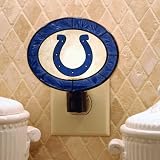 Indianapolis Colts Art-Glass Nightlight