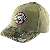 NWT BUBBAS REBEL BEER, FISHING / DEER HUNTING, BOTTLE CAP OPENER CAMO HAT - Medium / Large