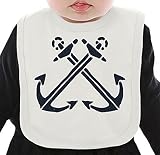 Anchor ネクタイを有する有機ビブ Medium