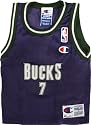 Milwaukee BucksTerrell Brandon #7 Purple Toddler Jersey