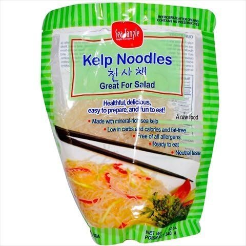 Sea Tangle Kelp Noodles, 12 Ounce -- 12 per case. by Sea Tangle