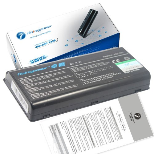 Goingpower Battery for ASUS T12b T12C T12Er T12Jg T12Mg T12Ug A32-X51 A32-T12 A32-T12J - 18 Months Agreement [li-ion 6-cell 4400mAh]