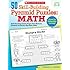 50 Skill-Building Pyramid Puzzles: Math: Grades 2-3: Self-Checking Activity Pages That Motivate Students to Practice Key Math Skills