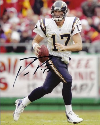 Philip Rivers Autographed San Diego Chargers 8x10 Photo