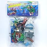 Review Generic 13/107 / Ocean Adventure Playset: Scuba Diver Figures with Speed Boat, Torpedo Craft, and Sea Creatures 1/40th