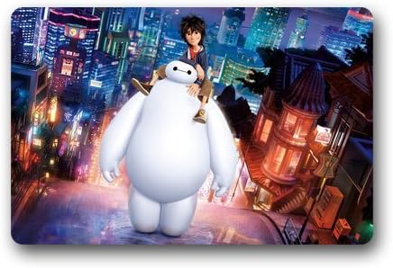 Tommy GTA Cute Big Hero 6 Baymax Custom Non-Slip Machine Washable Decor Bathroom Indoor/Outdoor Doormat 23.6"x15.7"