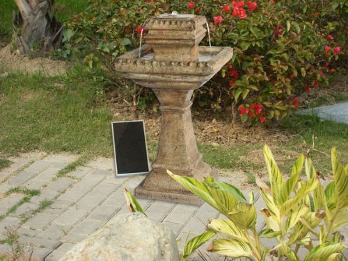 Chartwell Two Tier Solar on Demand Fountain