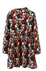 Chiffon Spring General Print  Dress