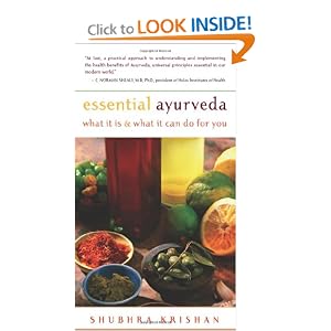 Click here to buy Essential Ayurveda: What It Is and What It Can Do for You by Shubhra Krishan.