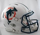 NFL Miami Dolphins Riddell Revolution Speed Mini Helmet
