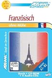 Französisch ohne Mühe - MultimediaPlus, Lehrbuch mit 4 Audio-CDs und CD-ROM