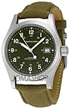 Compare Prices of Hamilton Men's HML-H69419363 Khaki Field Green Dial Watch