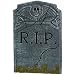 22" Winged with Moss Tombstone