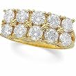 14K Yellow Gold Diamond Anniversary/Wedding Band - 2.00 Ct.