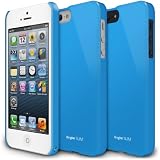 [LF Blue] Apple iPhone 5 Ringke SLIM LF Premium Hard Case [AT&T, Verizon, Sprint, Unlocked] - Rearth ECO Package