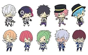 esシリーズnino ラバーストラップコレクション B-PROJECT～鼓動＊アンビシャス～ 10個入りBOX