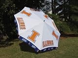 Illinois Fighting Illini NCAA 10' Market-Patio-Tailgate Umbrella