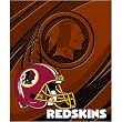 Washington Redskins NFL "Imprint" Micro Raschel Blanket (50"x60")