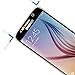 G-WACK Curved Full Coverage Tempered Glass Screen Protector for Samsung Galaxy S6edge (Black)