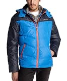 edc by ESPRIT Herren Jacke Regular Fit 102CC2G004, Gr. 58 (XXL), Blau (monte blue 401)