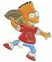 Bart Simpson Pin