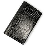 クックディ Cookday システム手帳 - Made in Japan - ハーフ COCCO クロコ型押 CB-32 ブラック