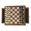 Travel Walnut Wood Chess Set