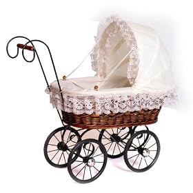 Antique Look Doll's Pram
