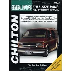 Chevrolet Vans, 1987-97 (Chilton's Total Car Care Repair Manual)