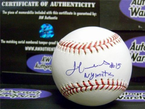 Fernando Martinez Autographed/Hand Signed MLB Baseball