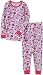 Gerber Bunny in Flowers Thermal Underwear Two Piece, Light Violet, 18 Months