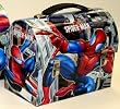 Spider-Man Web Slinging Workman's Carry All Domed Tin Lunch Box