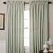 Bedford Blackout Set of 2 Striped Window Panels