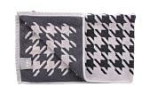 Citta Design 'Houndstooth' Bath Mat, Oyster/Carbon, 33x20 inches
