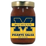 Michigan Wolverines NCAA Picante Salsa - 16oz