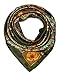 corciova® Silk Like Square Totem Pattern Hair Scarves Headband 35 x 35 Gift