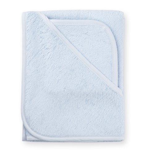 American Baby Company Cotton Terry Hooded Towel Set - Blue