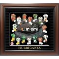 Miami Hurricanes Framed Art - 18x16"