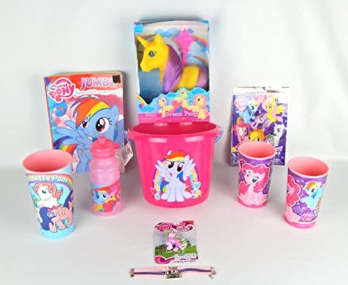 MY LITTLE Pony Bracelet 12 piece Rainbow BUNDLE Friendship is Magic Gift Set