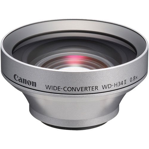 Canon WD-H34 II 34mm 0.7x Wide Angle Converter Lens