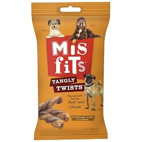 Misfits Tangly Twists 140 g (Pack of 10)