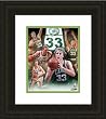 Boston Celtics Framed Larry Bird Photo NBA Basketball