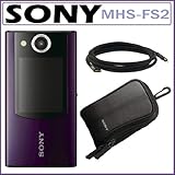 Sony MHS-FS2/V Bloggie Duo Camera with 2 Hours/ 4GB MP4 HD Video and 2.7-in ....