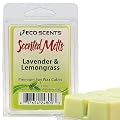 2-Pack EcoScents Scented Wax Melts - Lavender & Lemongrass - A potpourri of grass notes, lavender and a touch of lemony zip. Maximum scent load delivering 120+ hours of fragrance. Flat rate shipping $1.99 for your entire EcoScents order!