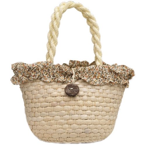 jewel 【bag22383】バスケット型 天然素材 かごバック