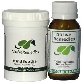 Native Remedies Triple Complex Nerve Tonic and MindSoothe ComboPack for depression,... by Native Remedies