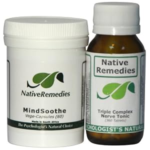 Click here to buy Native Remedies Triple Complex Nerve Tonic and MindSoothe ComboPack by Native Remedies.