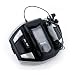 GeeBee Ultimo Sports / gym running armband for MP3 players / phones in size: M / colour: Black / compatible with (Creative Zen Micro / Mozaic / Mozaic EZ / style 100 300 / Nano Plus / Neeon / V V Plus / Wav)