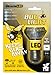 MiracleLED Bug Light Bulb, Yellow, Replaces Energy Sucking Old 50 and 60 Watt Bug Lights on Your Porch and Patio with Amazing Mellow Yellow Shine (605023)